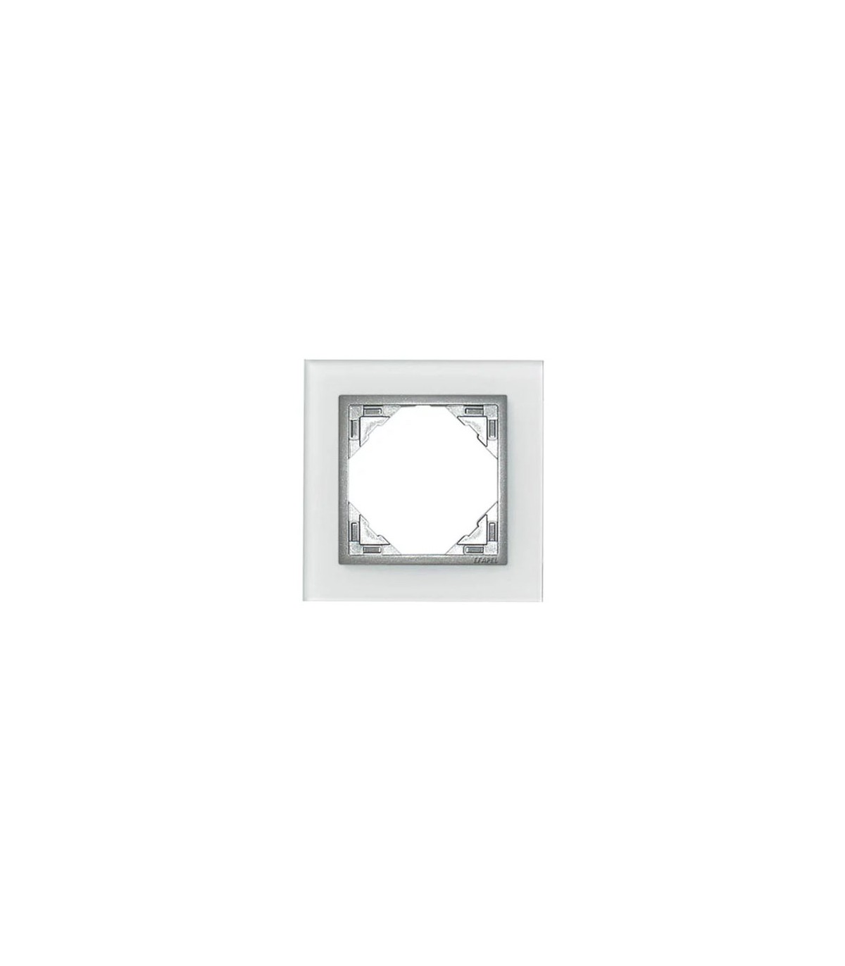 Marco Simple Cristal / Aluminio Crystal