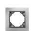 Marco Simple Aluminio / Gris Metallo