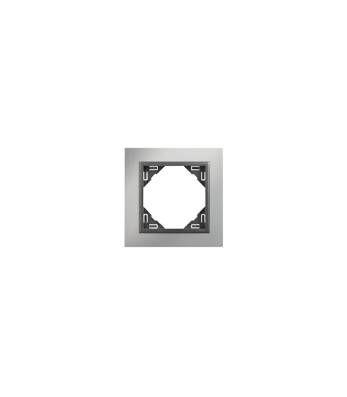 Marco Simple Aluminio / Gris Metallo