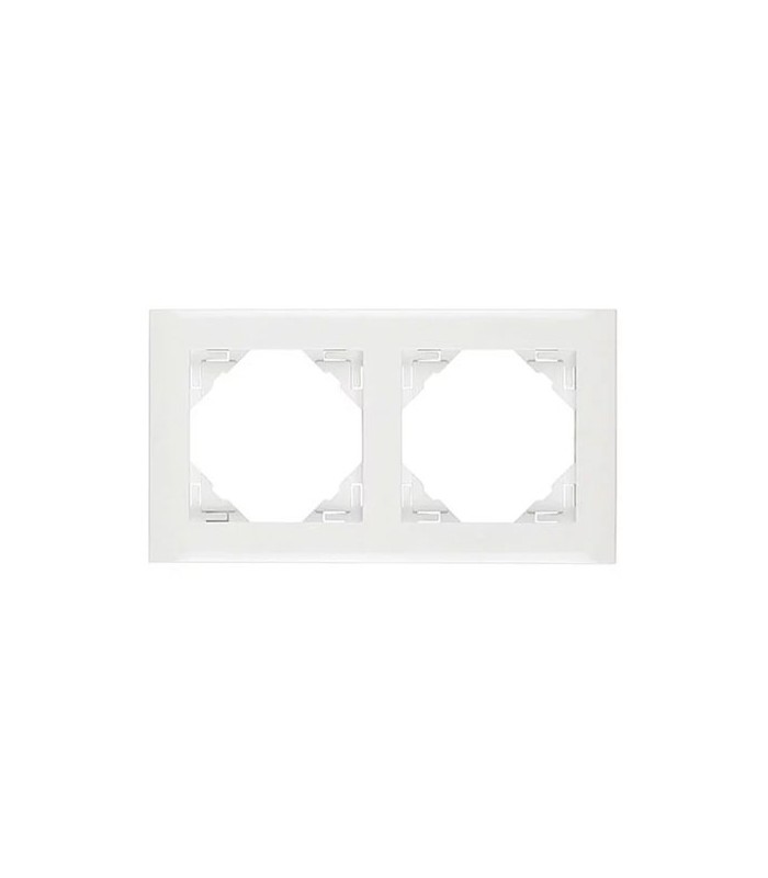 Marco Doble Blanco Base