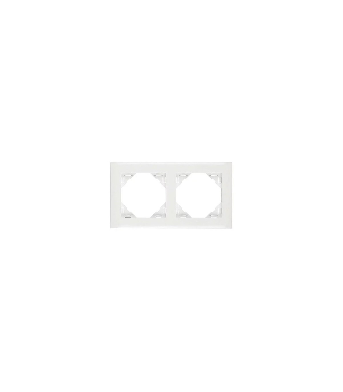 Marco Doble Blanco Base