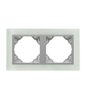 Marco Doble Cristal / Aluminio Crystal