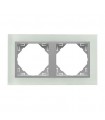 Marco Doble Cristal / Aluminio Crystal