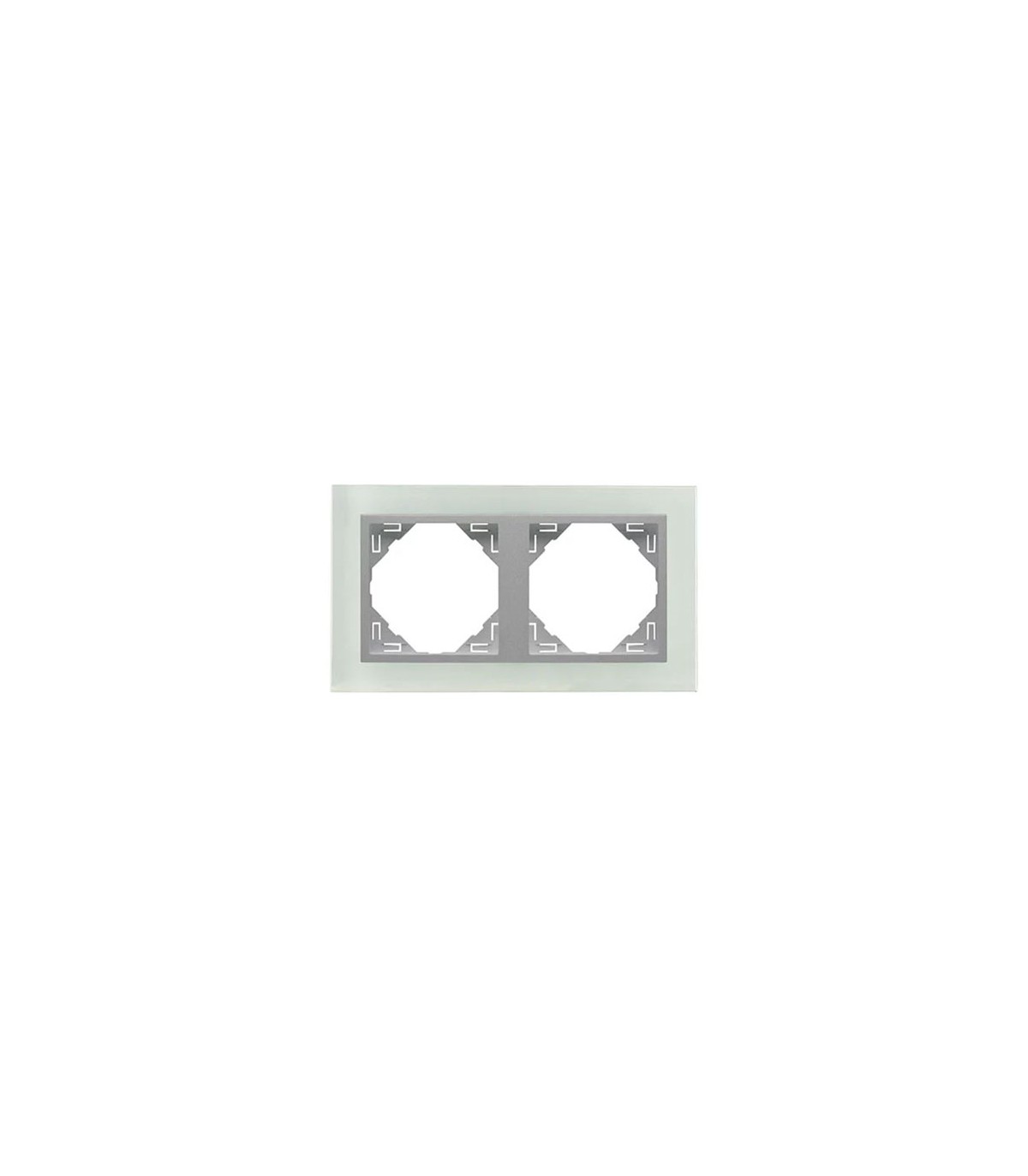 Marco Doble Cristal / Aluminio Crystal
